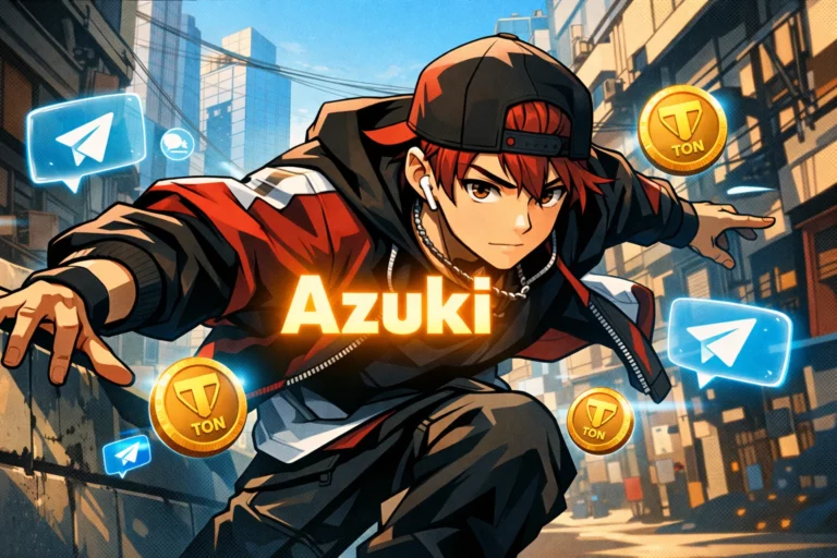 블루칩 NFT Azuki가 텔레그램 미니 게임에 참여합니다! 애니모카 브랜드 자회사 GAMEE와 협력해 '아즈키 앨리 이스케이프' 출시